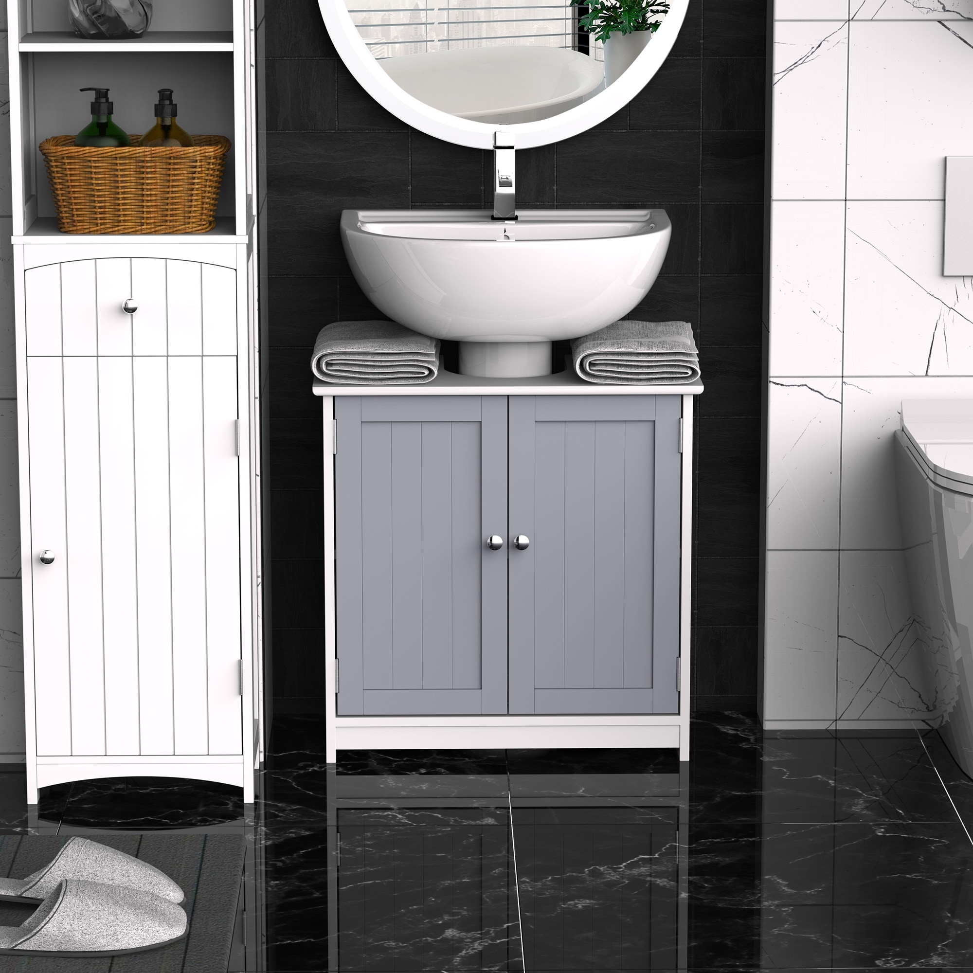 https://ak1.ostkcdn.com/images/products/is/images/direct/1cba69ee14723cb34056cb260456a1e3a525cf3a/kleankin-Vanity-Base-Cabinet%2C-Under-Sink-Bathroom-Cabinet-Storage-with-U-Shape-Cut-Out%2C-White-and-Grey.jpg