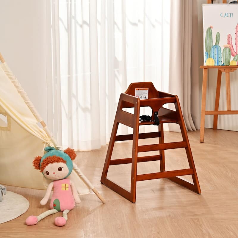 Wooden Feeding Baby Booster Chair