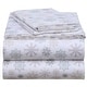 preview thumbnail 50 of 146, EnvioHome Heavyweight Cotton Flannel Bed Sheet Set & Pillow Cases Full - SnowFlakes