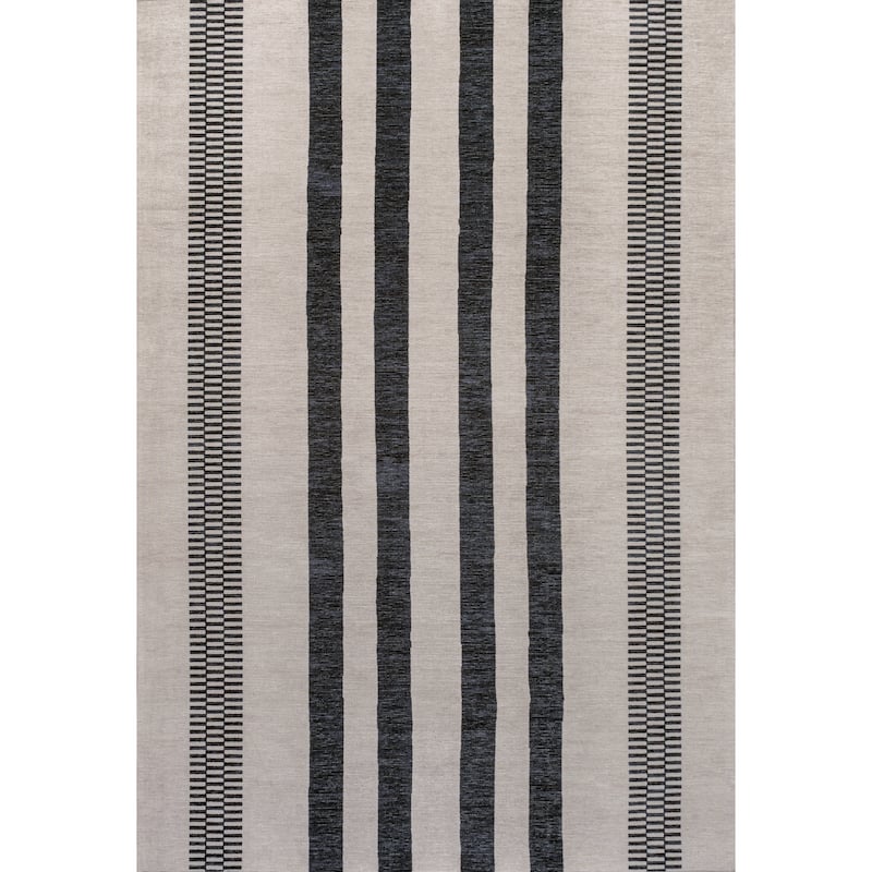 JONATHAN Y Timantii Bohemian Medallion Textured Weave Machine Washable Area Rug