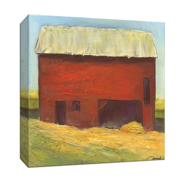 PTM Images 9-146892 PTM Canvas Collection 12" x 12" - "Barn III" Giclee Country Buildings Art Print on Canvas