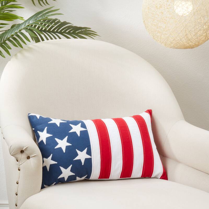 Patriotic Pride Throw Pillow