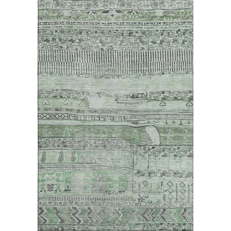 Premium Washable Super Soft Modern Global Mayfield Rug