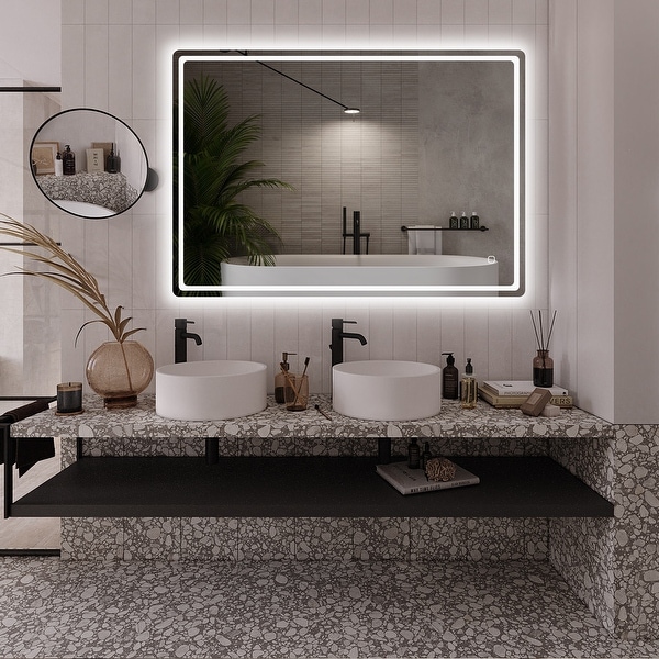 S bagno led mirror top