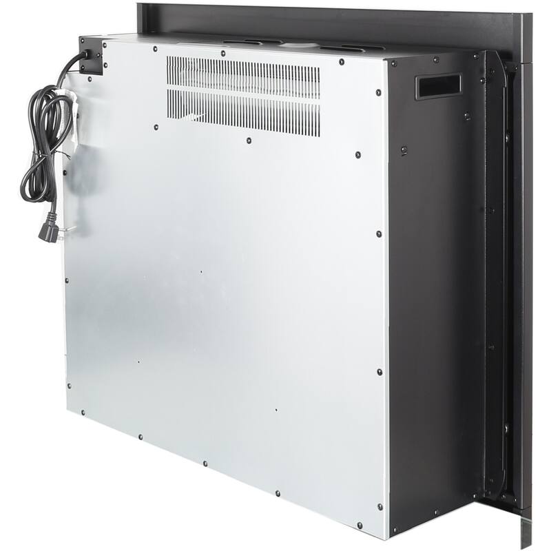 33" Infrared Electric Fireplace with Removable Trim Kit