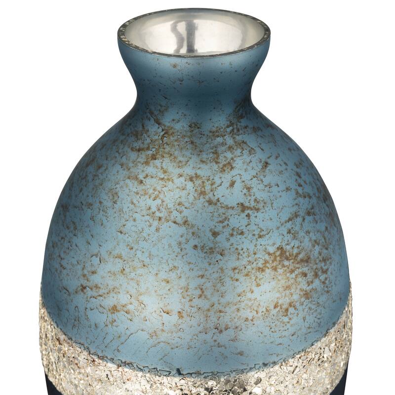 Sagebrook Home Modern Neutral Glass Vase