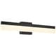 preview thumbnail 10 of 22, Access Lighting Loft LED Vanity 36" - Matte Black, Frosted