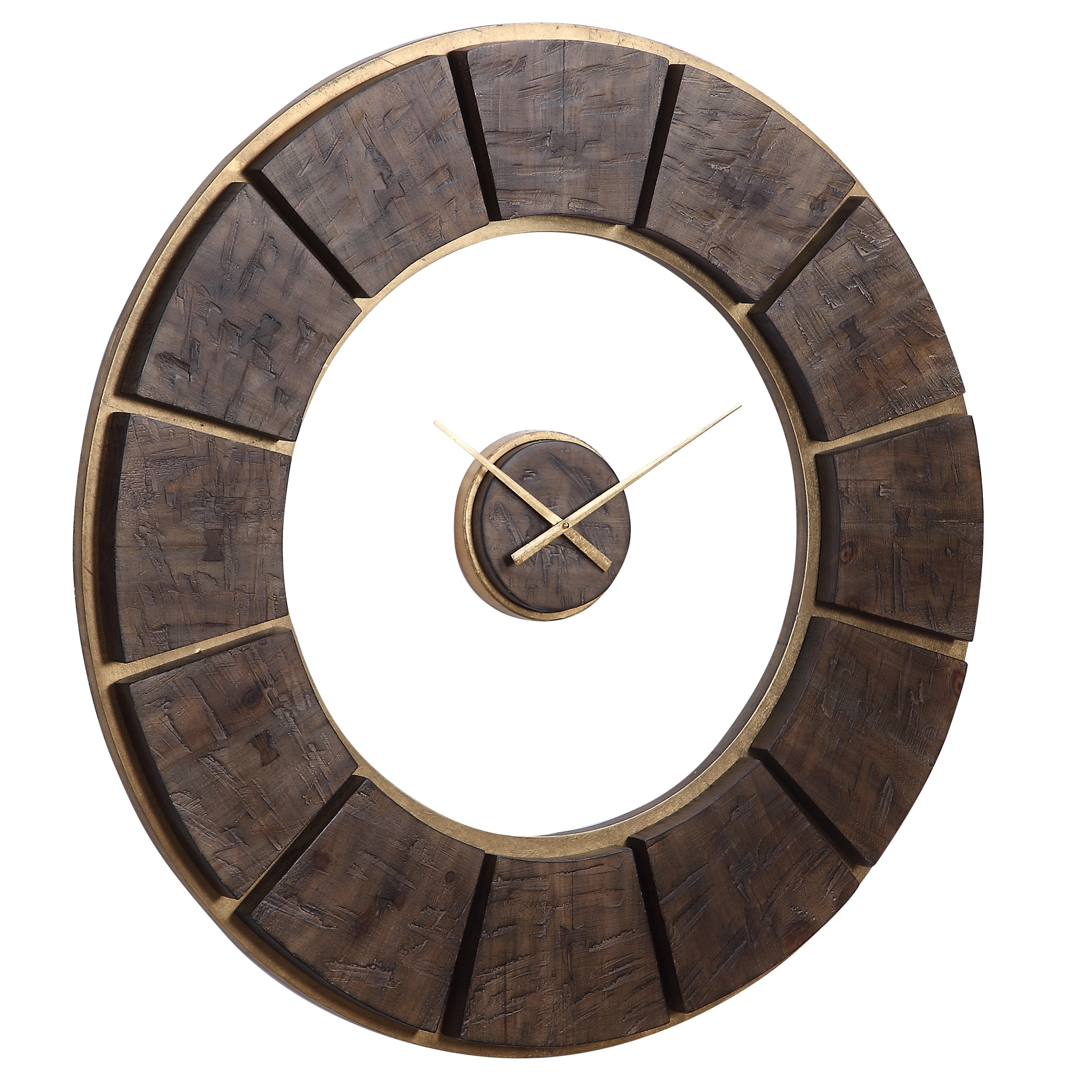 Uttermost Clocks Time Flies Modern Wall Clock 06106 - FX Marcotte Furniture  - Lewiston, ME
