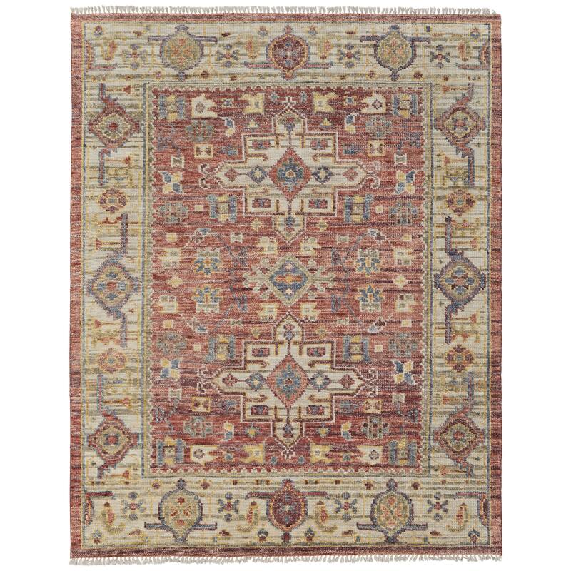 HomeRoots Oriental Modern Rectangle Area Rug - 180.00 in. x 144.00 in. x 0.40 in.