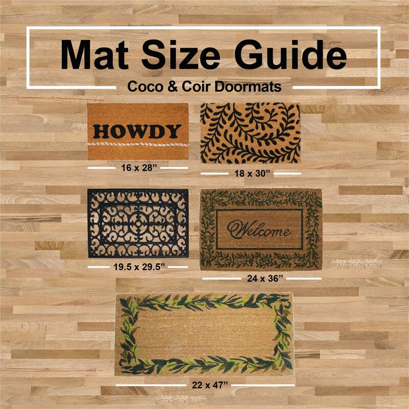 DII Fun Greetings Doormat