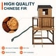 preview thumbnail 3 of 18, 9-in-1 Wooden Playhouse with Slide & Sandbox