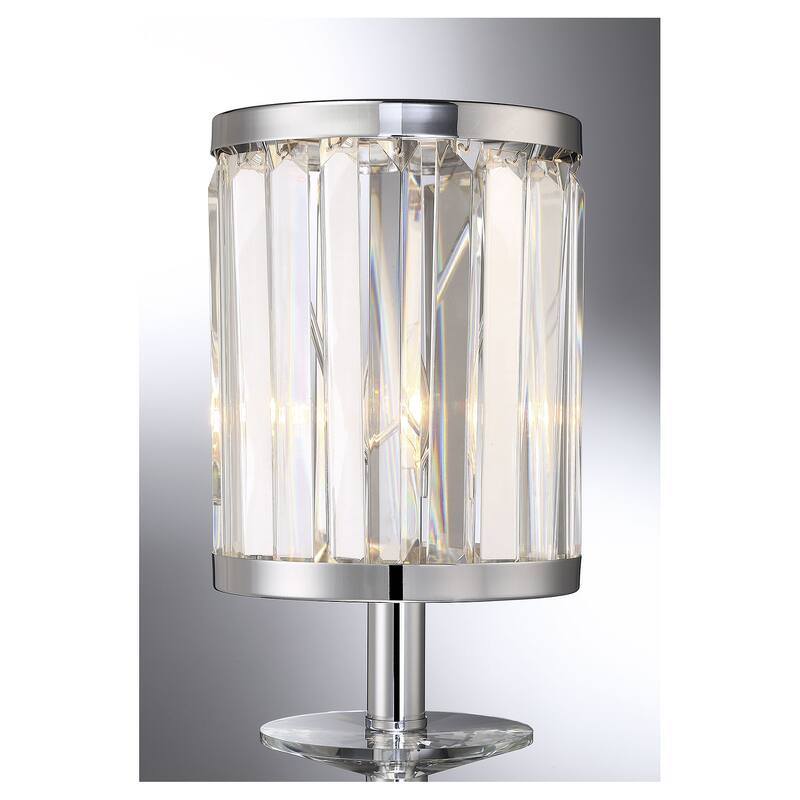 Savoy House Ashbourne 26" Wall Sconce in Polished Chrome