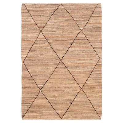 Sivas Brown Kilim 6'9" x 9'9" - 6'9 x 9'9