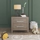 preview thumbnail 8 of 11, Child Craft Kieran Nightstand with 2 Drawers Grey