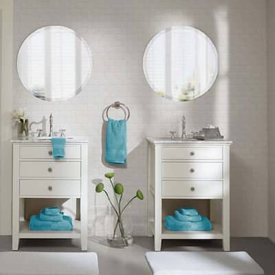 Cotton 8 Piece Antimicrobial Towel Set