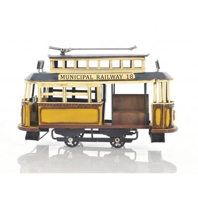 Railway Cable Car Sculpture