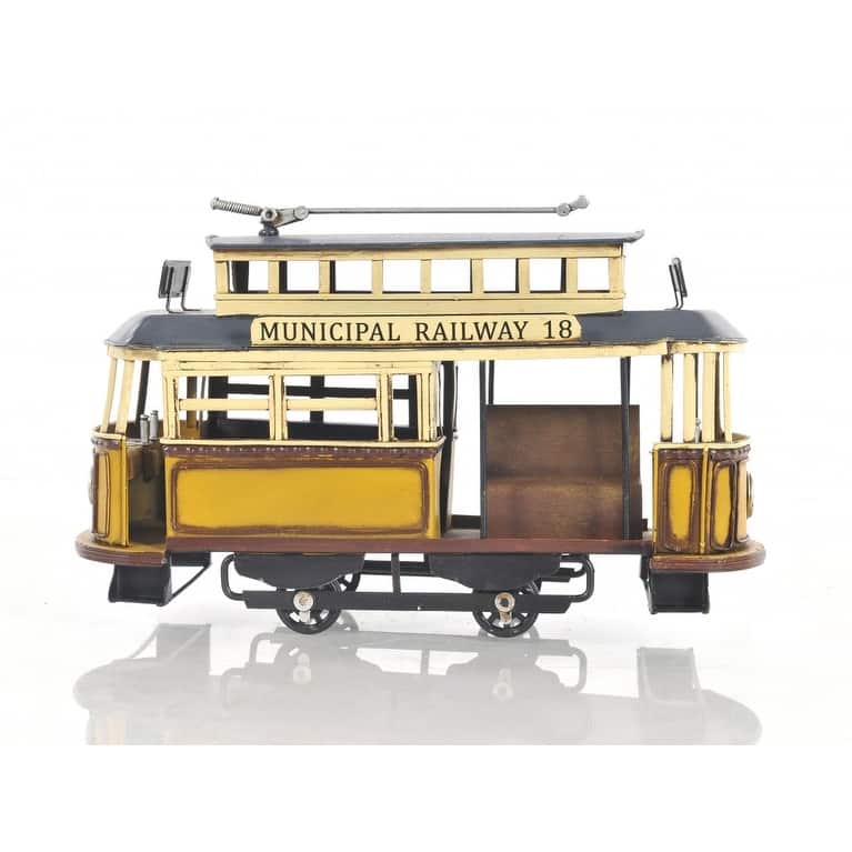 Railway Cable Car Sculpture