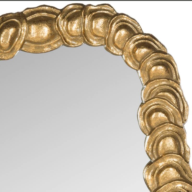 SAFAVIEH Samatha Antique Gold 23-inch Decorative Mirror - 14.3" x 1" x 23" - 14Wx1Dx23H
