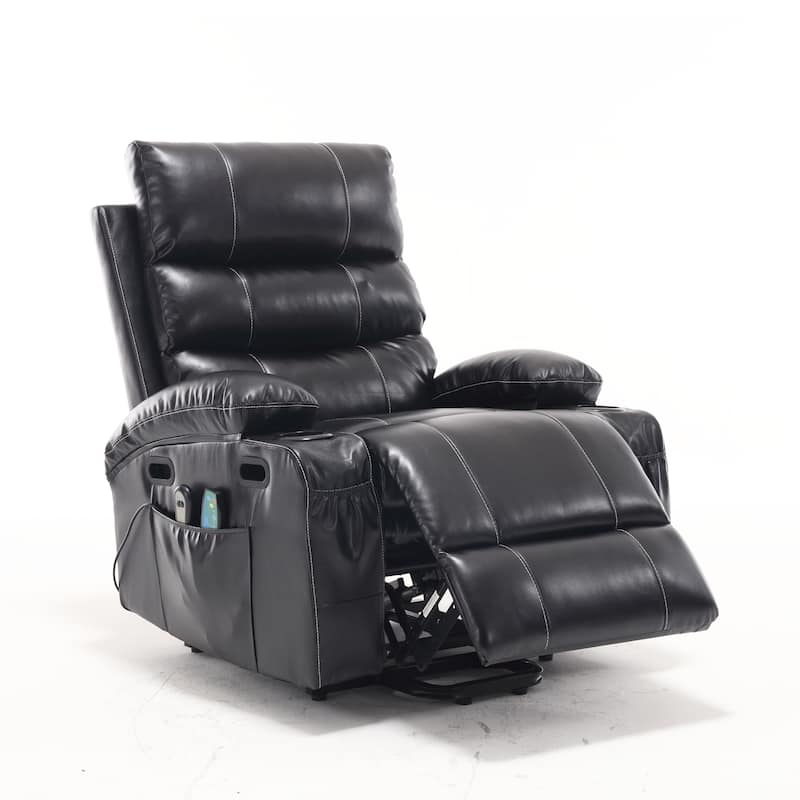 Power Lift Recliner Chair with 4‑Way Massage, Heating & Timer