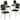 4 Pack Crown Back Stacking Banquet Chair - 20.25"D x 17.25"W x 38"H