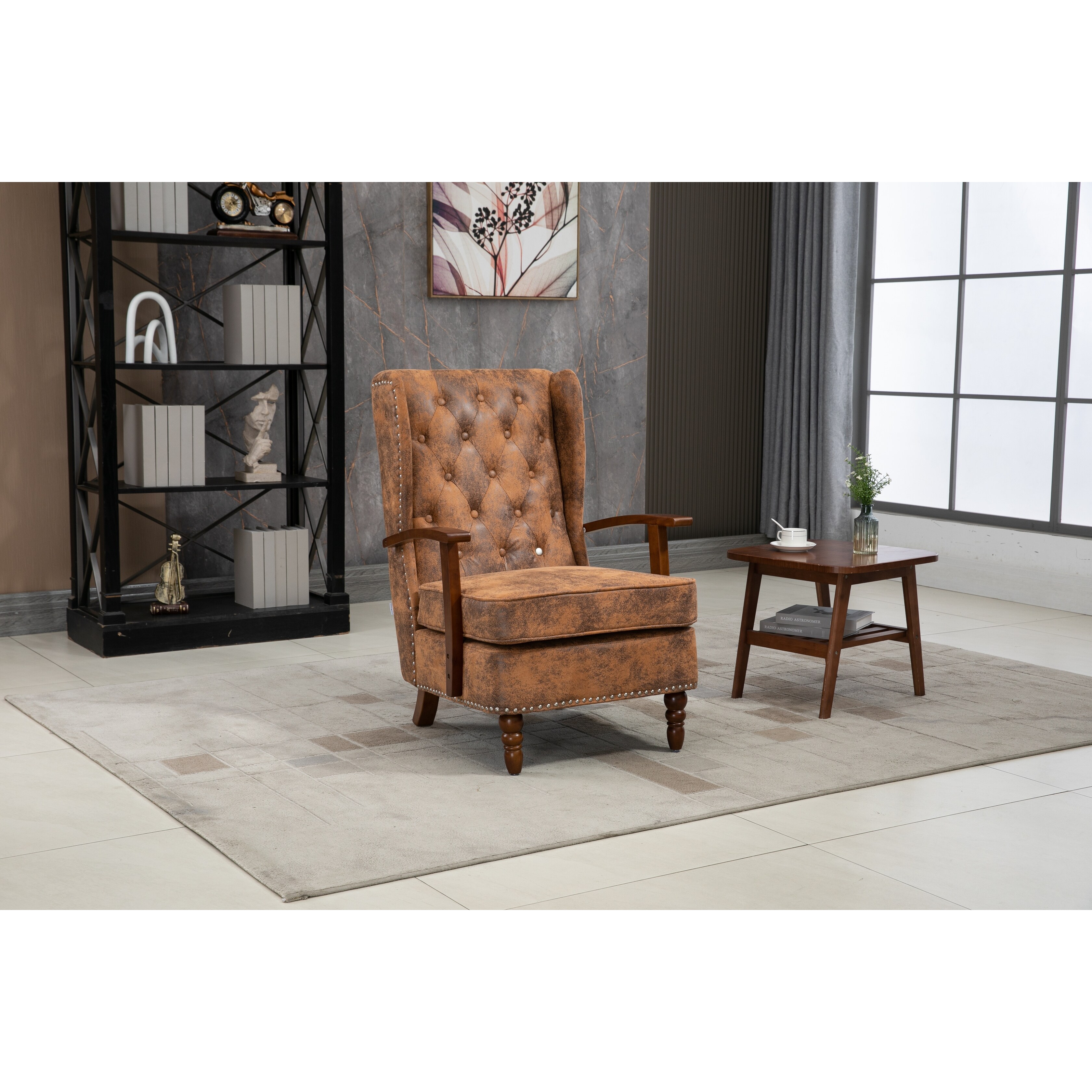 High armchair living room shop