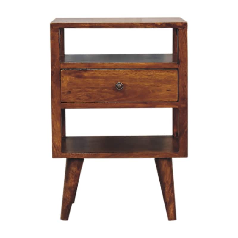 Artisan Furniture Solid Wood Dante Chestnut Nightstand