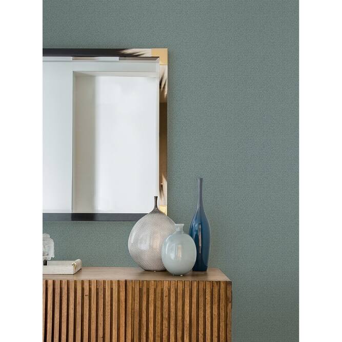 Advantage Hilbert Teal Geometric Wallpaper