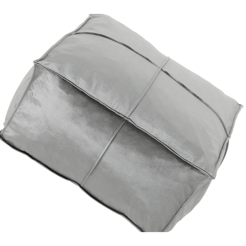 Multi-purpose Square Pouf，Velvet fabrics