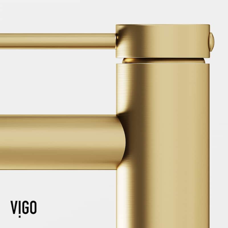 VIGO Jewel 11" H Single Handle Single Hole Vessel Bathroom Faucet