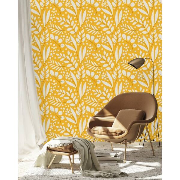 yellow leaf wallpaper