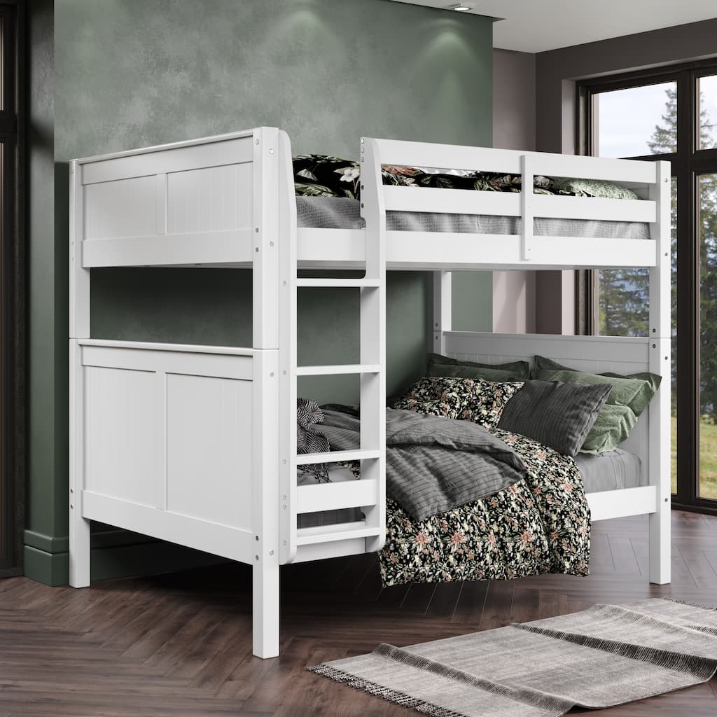 Camaflexi Full over Full Bunk Bed - Panel Headboard