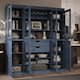 Option Antique Blue - Clear Glass-Solid