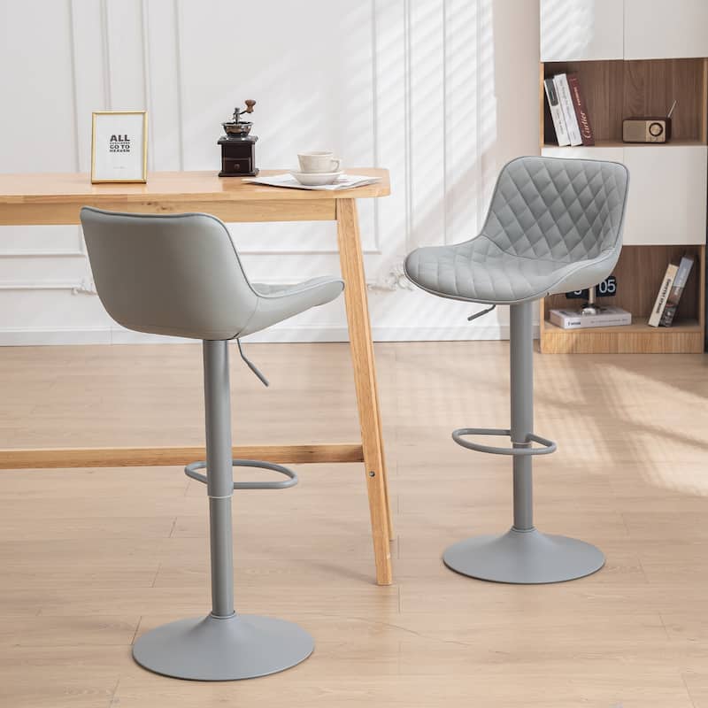 Counter Height Modern Barstools Set of 2 Kitchen Bar stools Side Counter Stools