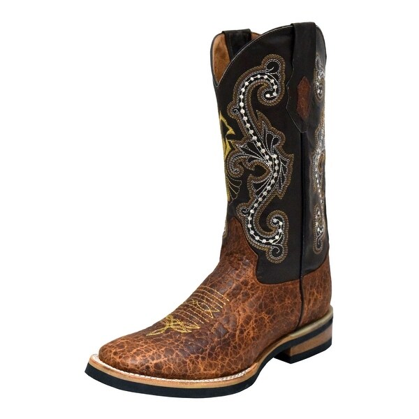 Ferrini Mens Acero Square Toe Boots