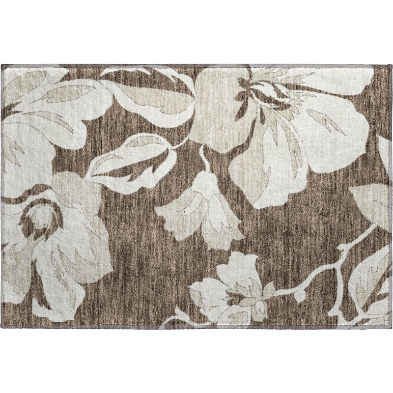 Premium Washable Super Soft Modern Floral Mayfield Rug