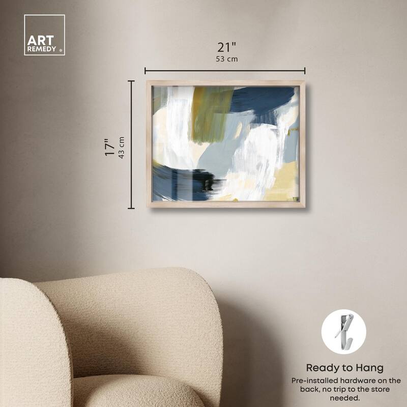 Moss Layers II Shadowbox by Art Remedy