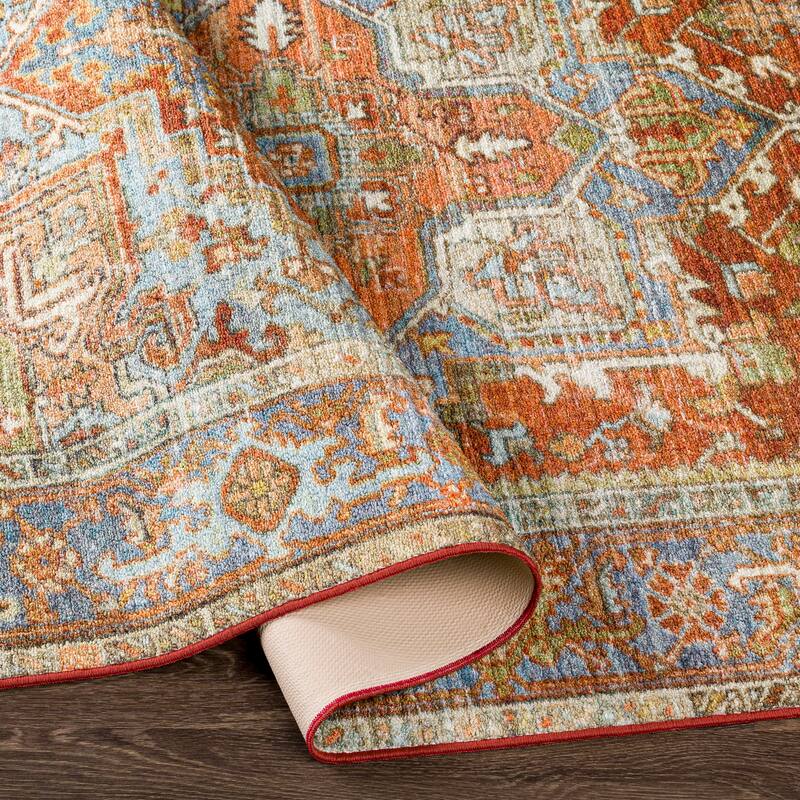 Livabliss Mona Persian Machine Washable Area Rug
