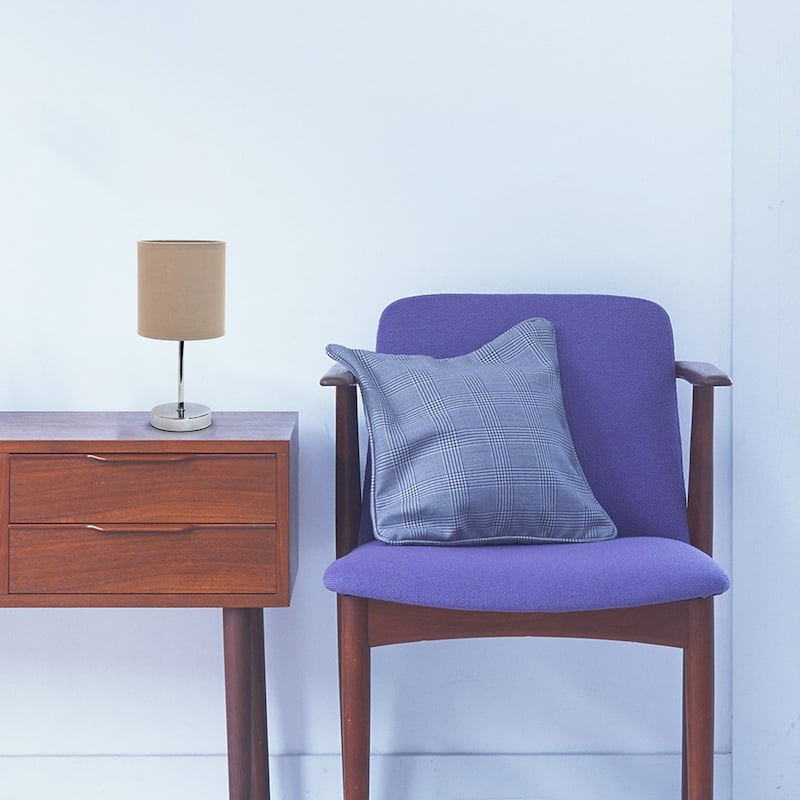 Simple Designs 11.81" Basic Mini Table Lamp with Feit LED Bulb Included - 11.81