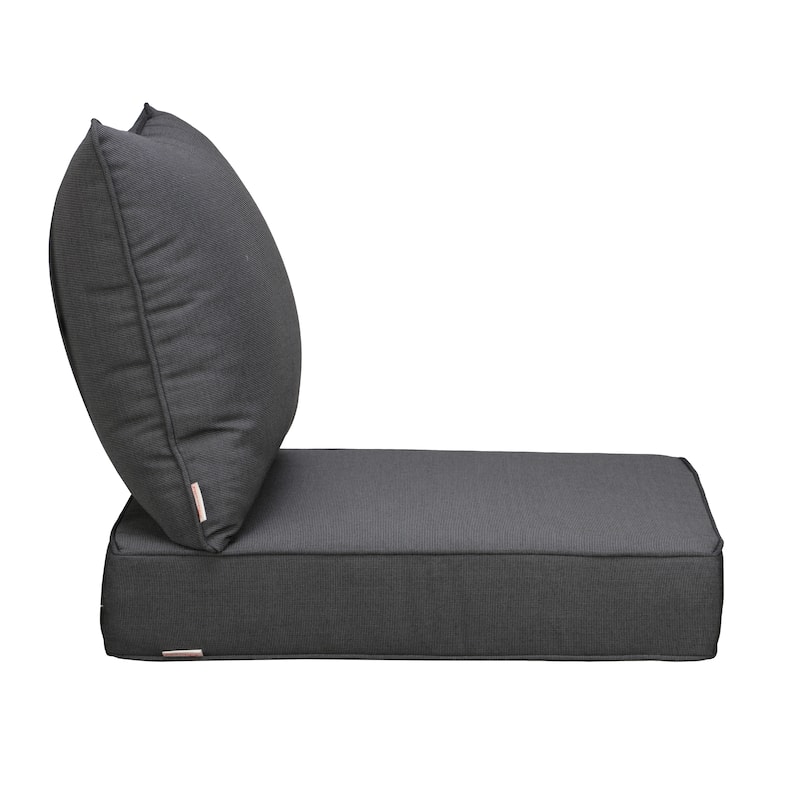 Sunbrella Fabric Outdoor Chair Seat Cushion Set