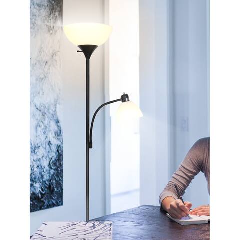 Brightech Sky Dome Plus LED Floor Lamp - Black