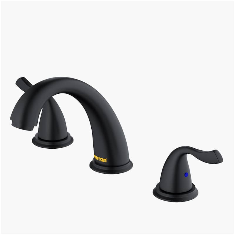 Karran USA KBF450 Fulham 1.2 GPM Widespread Bathroom Faucet with - Matte Black