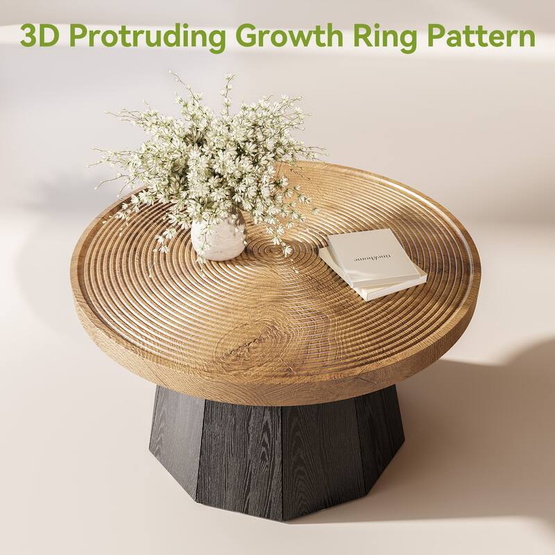 Round Coffee Table for Living Room