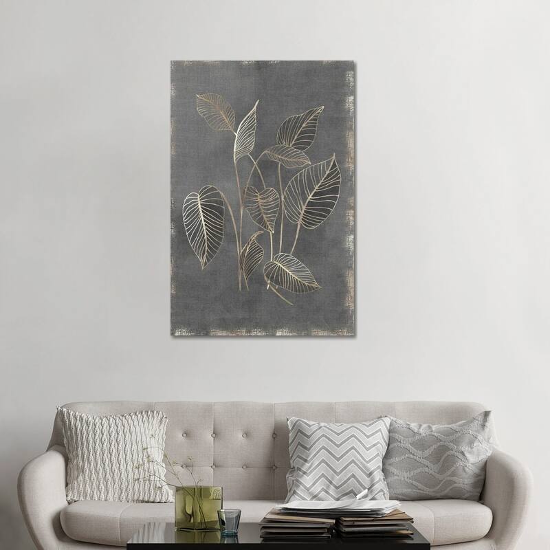 iCanvas "Gilded Botanical III" by Eva Watts Canvas Print - 48x32x1.5