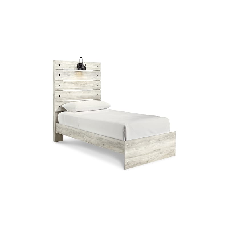 Cambeck Whitewash Panel Bed