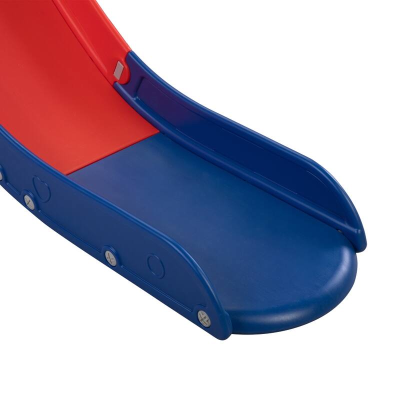 5 in 1 Slide and Swing Playing Set with 2 Basketball Hoops, Football