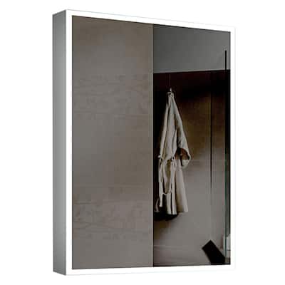 Miseno 24" W x 32" H Rectangular Frameless Wall Mounted Mirror with