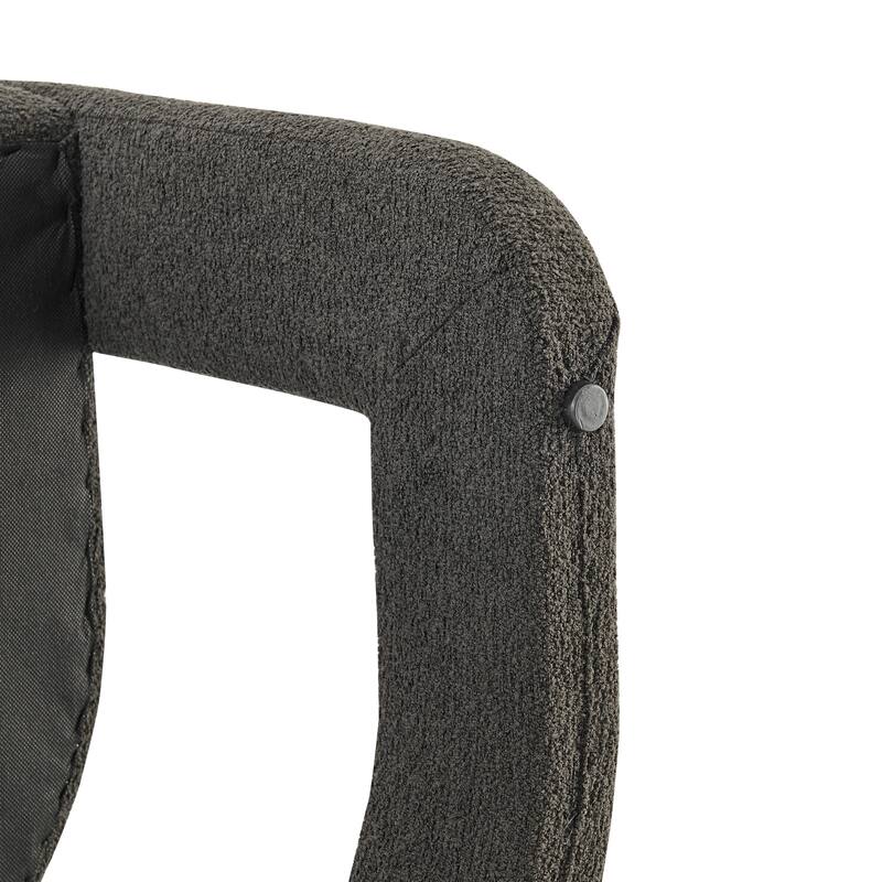 NPD Furniture Althea Boucle Dining Side Chair