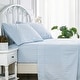 preview thumbnail 24 of 44, Printed Prewashed Cotton Blue Collection (Individual Set Sell Separately) Blue Stripe Sheet Set - Full - 4 Piece