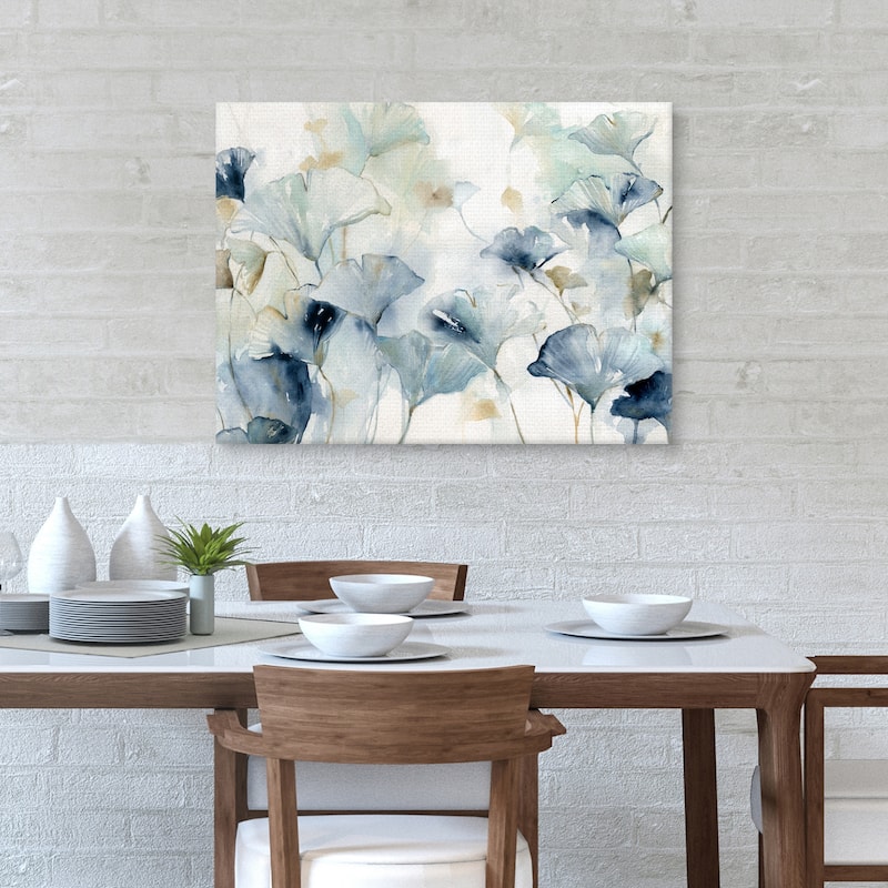 Glorious Ginkgo Horizontal by Carol Robinson Canvas Art Print