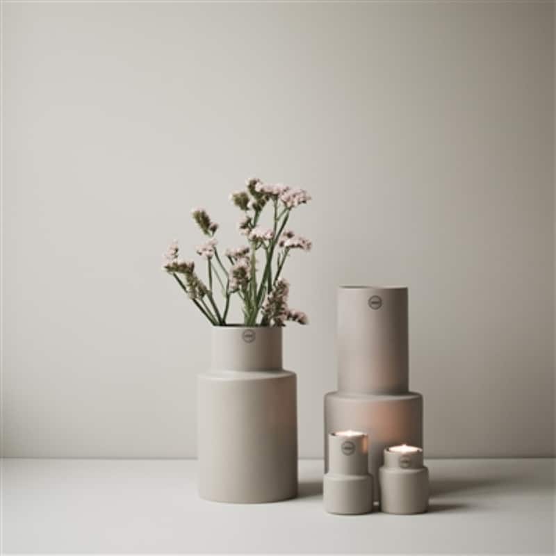 Ceramic Oblong Planter - 9.5" - Gray